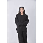 (2XL) 黑色長袖上衣二手衣, , large
