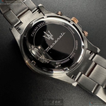 [星晴錶業]MASERATI手錶,44mm,R8873600004墨綠色錶面金綠色錶殼金銀相間精鋼錶帶款, , large