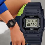 CASIO 卡西歐 G-SHOCK 輕巧單色手錶 GMD-S5600BA-1, , large
