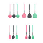 PERFECT 理想牌 品味耐熱矽膠廚具 灰色刮刀-Leidea樂德兒, , large