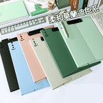 【龍品文創】莫蘭迪A4可立式丹麥夾-1入-米白色, , large