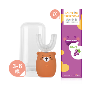 Luveta Smart U-type Toothbrush Brown bear /Age 3-6