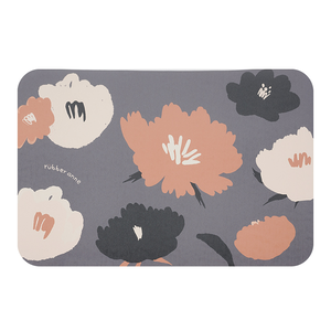 【Monster】 Soft Diatomaceous Earth Absorbent Mat – Dreamscape Series (60x40cm) – Verdant Serenity