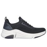 Kixpress-Skechers Bobs Sparrow Flex 女 運動休閒鞋 舒適 穿搭 黑 白 [117580BLK], , large