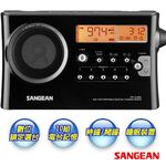 SANGEAN AM/FM Dual-Band Digital Clock Radio (Black) PR-D4BK, , large