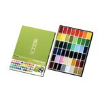 *需預訂【Kuretake 日本吳竹】顏彩耽美 四十八色 (MC20/48V), , large