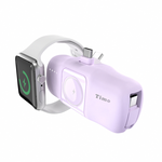 【Timo】ApplePie Watch 3 in 1 Pocket Power Bank (WH Mark)  - Type-C plug / Purple, , large