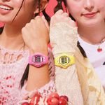 CASIO 卡西歐 Baby-G 甜美櫻桃 電子錶 手錶-黃 BG-169CH-9, , large