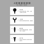 MINI 輕量型便攜隨身震動式筋膜槍, , large
