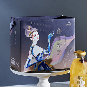 禮盒【谷溜谷溜】井裡月六入銀耳禮盒裝X2(295ml*12瓶)