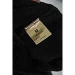 (S) 高腰質感燈心絨黑色長褲二手衣, , large
