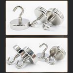 磁鐵掛鉤 磁鉤 金屬強磁鉤 強磁 磁鐵鉤 吸盤磁力鉤 五金掛勾 磁力掛勾 釹鐵硼強力磁鐵, , large