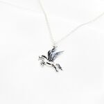 【Angel & Me】飛天馬 s925 純銀 項鍊 生日 情人節 馬年 禮盒, , large