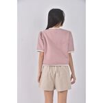 (S) 【依庭私服】xhj質感千鳥格紋紅色外套二手衣, , large