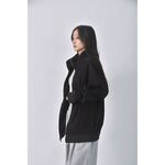 (XL) tommy hilfiger高領拉鍊黑色外套二手衣, , large