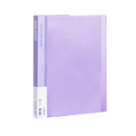 【連勤】PP 40入資料簿(果凍色系) 12本/箱 LC-40JL-多款可選, , large