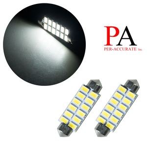 [PA LED] 雙尖41MM 12晶 5630 LED 室內燈 閱讀燈 化妝燈 牌照燈 行李箱燈 白光