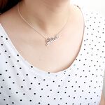 【Angel & Me】相信希望 Believe s925 純銀 項鍊 畢業 生日 週年 畢業 情人節 聖誕節 禮物, , large