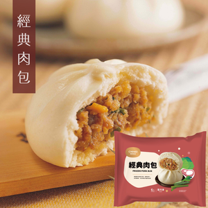 【奇美】冷凍經典肉包 390gx2包
