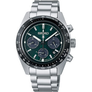 SEIKO 精工 SPEEDTIMER 森林熊貓 太陽能計時錶 SSC933P1/V192-0AF0G