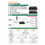 昌運監視器 HD-MT204-4K  4K HDMI二進四出矩陣器 可將4路HDMI輸出顯示同一或不同的高清影像, , large