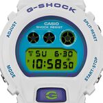 CASIO 卡西歐 G-SHOCK 復刻2000年代色彩電子錶-白 DW-6900RCS-7, , large