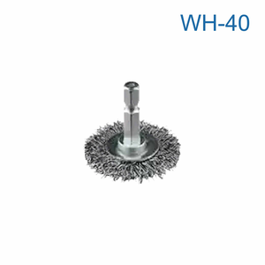 鉅玉經典｜六角柄鋼絲刷 帶柄平型 WH-40