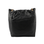 YSL Jamie 4.3 菱格紋小羊皮附小袋肩背包/黑色, , large