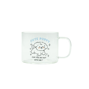 Animal glass mug 500ml