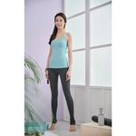 YOGA FLOW Alma Tank - 麻花編織長版上衣 - 冰綠 Ice Jade, , large