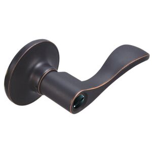水平鎖 加安牌 古紅銅 LYEX70G 無鎖匙 自動解閂浴廁鎖 鎖閂60mm 內外側把手可互換