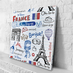 VisualSonic Artwork Speaker- France