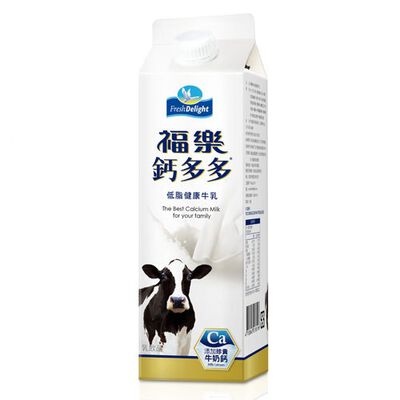 福樂鈣多多低脂牛乳 936ml到貨效期約6-8天