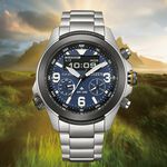 CITIZEN 星辰 Promaster 限量光動能液晶顯示手錶 JV1006-51L, , large