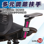(LOGIS) 電腦椅零件 扶手1對 多元調節扶手1對【T11黑】【T12灰】, , large