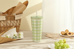 Knit To Be Collection-Stainless Steel Straw Cup 710ML, , large