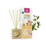 CRISTLINAS WOODEN CUBE AIR REFRESHENER (PET)- WHITE FLOWERS, , large
