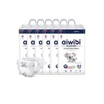 Aiwibi 愛薇彼 零觸感瞬吸紙尿褲S(6包裝) 黏貼型 紙尿布 尿布 超薄透氣, , large