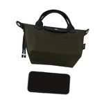 LONGCHAMP LE PLIAGE ENERGY 迷你再生帆布二用包/卡其綠, , large