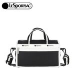 |快速出貨|Lesportsac MINI DUFFEL CROSSBODY 迷你筒狀肩背包 -滾邊夜幕黑, , large