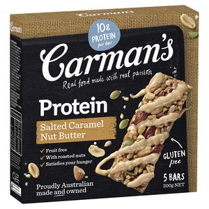 Carmans Salty Caramel nuts Protein Bar 