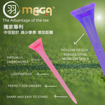 [標準桿] MEGA GOLF Crystal Plastic Golf Tee (Pack of 7) Durable, , large