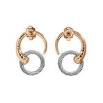 CHARRIOL 夏利豪 INFINITY ZEN 鋼索耳環 送禮推薦 03-102-1232-0, , large