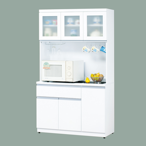 【唯熙傢俱】貝拉白色4尺餐櫥櫃