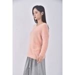 (S) 毛毛粉色長袖上衣二手衣, , large
