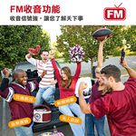SAMPO 聲寶 AK-W2001UL 手提CD MP3 USB音響 芙蓉紅 雙聲道立, , large