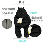 【生活好室】抗菌造型背包 黑猩猩 背包 後背包 造型背包 女背包 背包 可愛背包 女生背包 交換禮物 生日禮物 禮物, , large