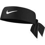 NIKE DRI-FIT 4.0 綁帶式頭帶 籃球 網球 運動頭帶 快乾 吸濕 排汗 N1002146 【樂買網】, 010 黑, large