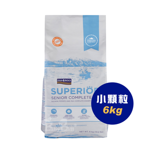 【倆寶貝精品館】海洋之星FISH4DOGS 強化升級配方(老犬/體重控制成犬  小顆粒-6kg )