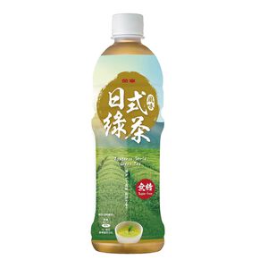 金車日式綠茶-580mlX24